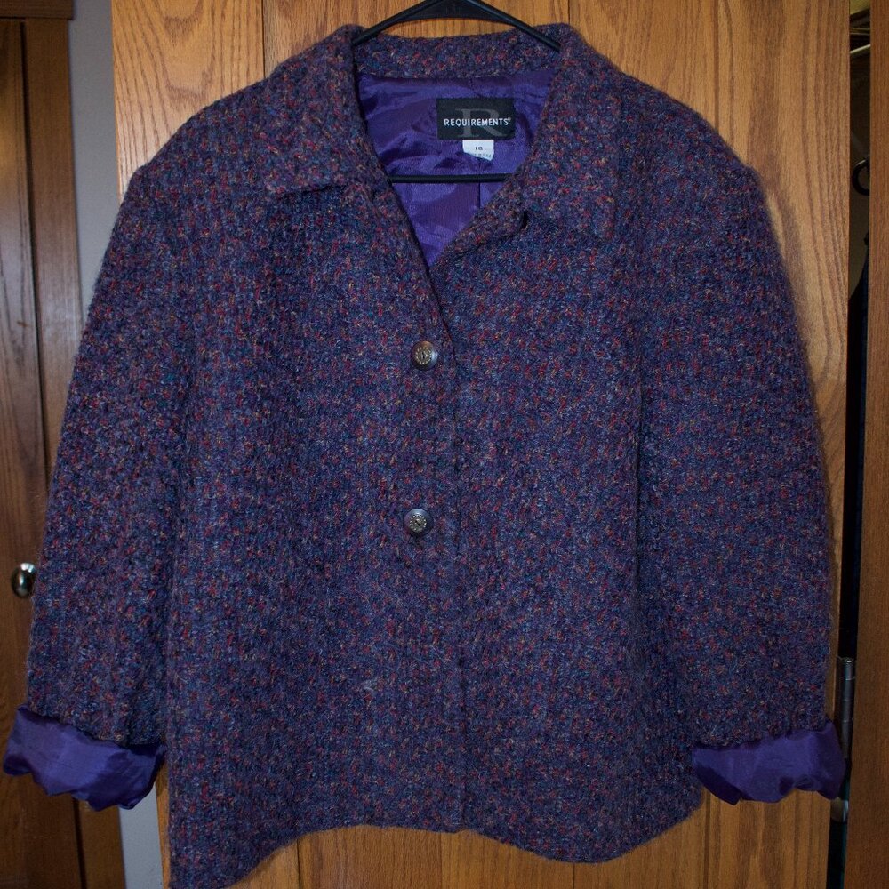 Cozy Wool Blend Jacket